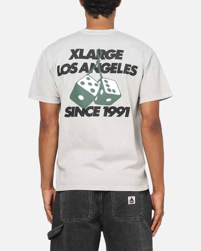 X-Large Dice T-Shirt Pigment Dove 1