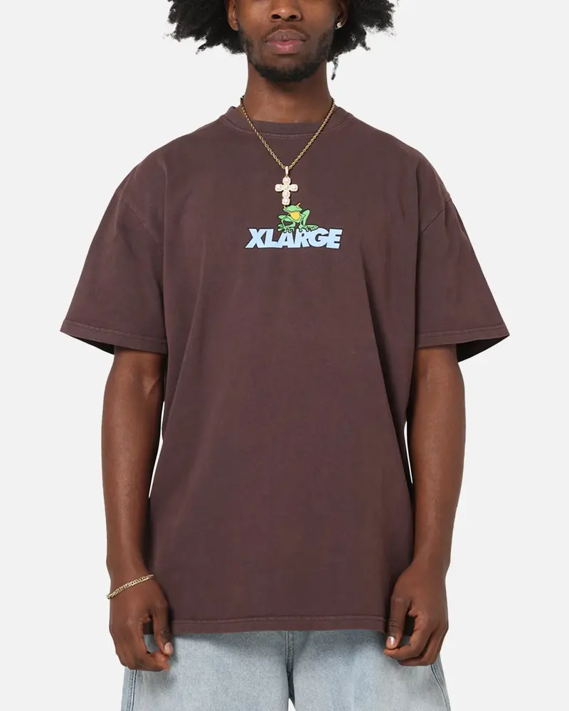 X-Large Frog T-Shirt Pigment Chocolate 1