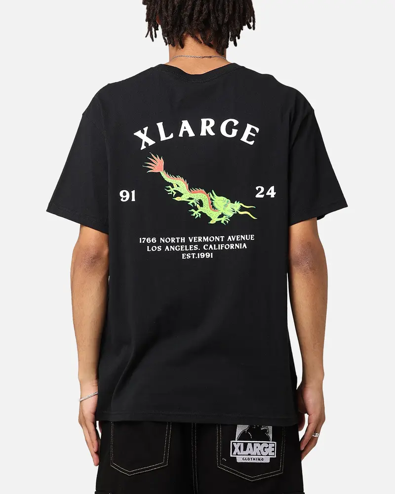X-Large Getaway T-Shirt Solid Black 1