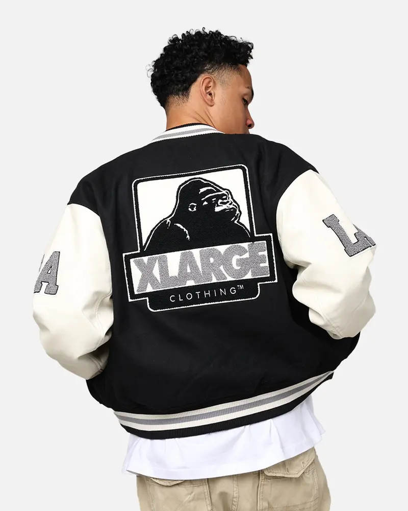 X-Large Og Logo Varsity Jacket Black 1