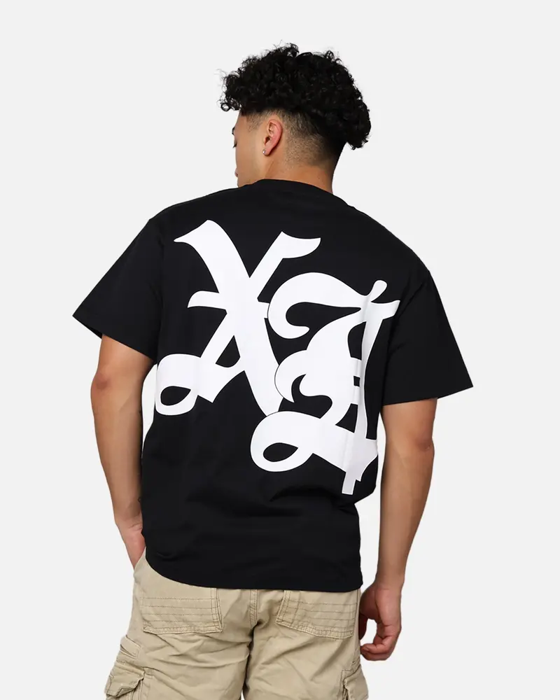 X-Large Old English T-Shirt Black 1
