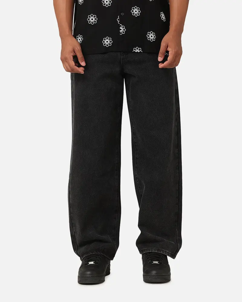 Xxiii Baggy Jeans Black Stonewash 1