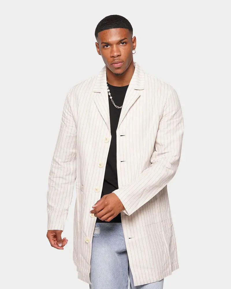 Xxiii Corbenic Linen Overcoat Beige 1