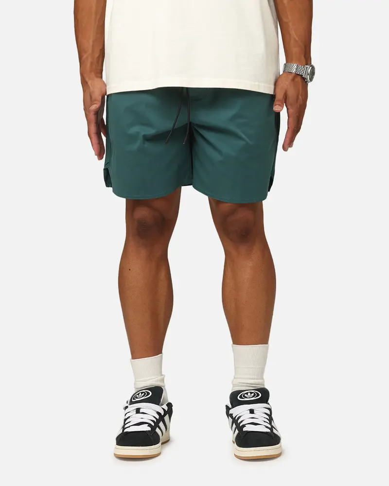 Xxiii Elastic Cord Shorts Forest Green 1