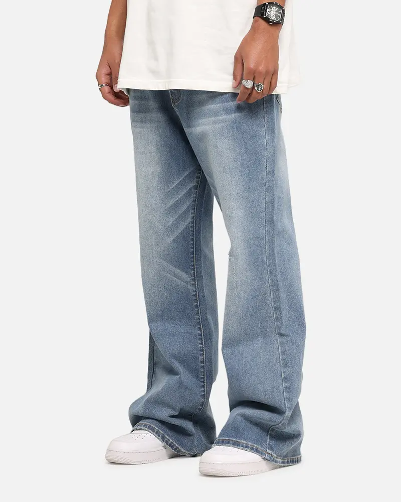 Xxiii Game Play Flared Jeans Blue Denim 1