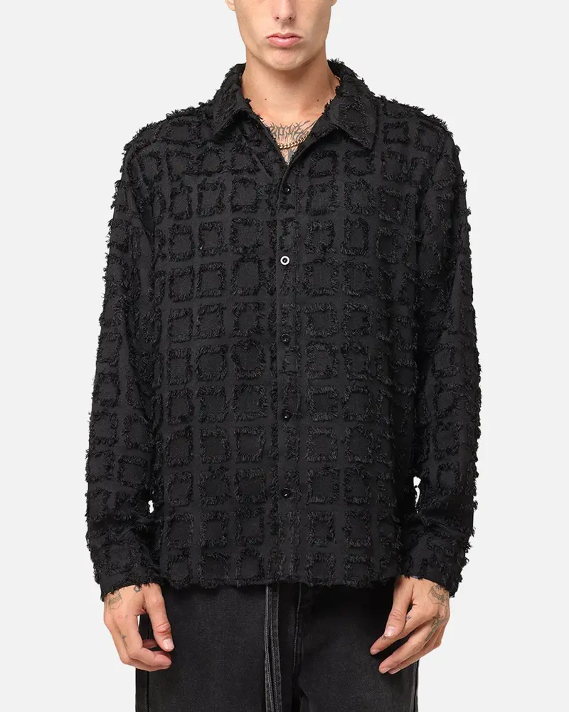 Xxiii Hedge Maze Over Shirt Black 1