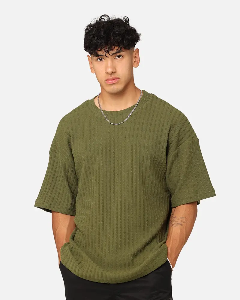 Xxiii Karl Knit T-Shirt Military Green 1