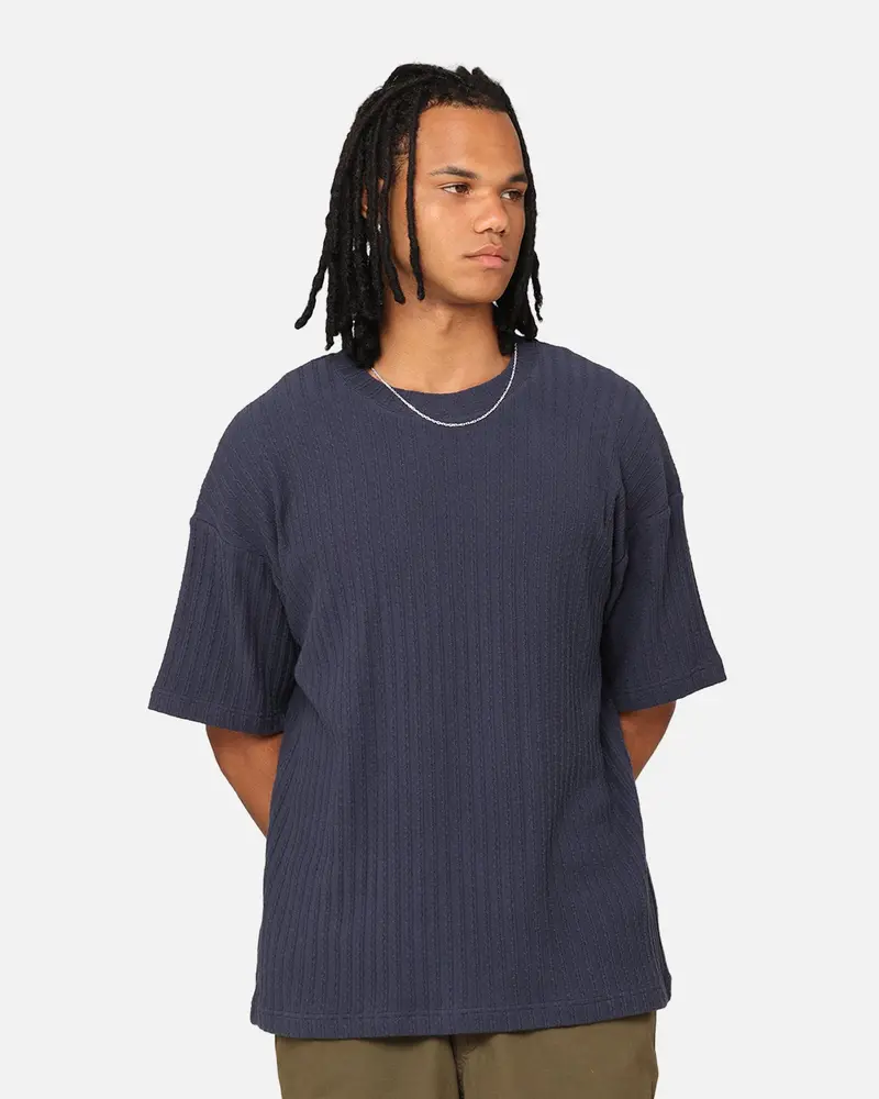 Xxiii Karl Knit T-Shirt Navy 1