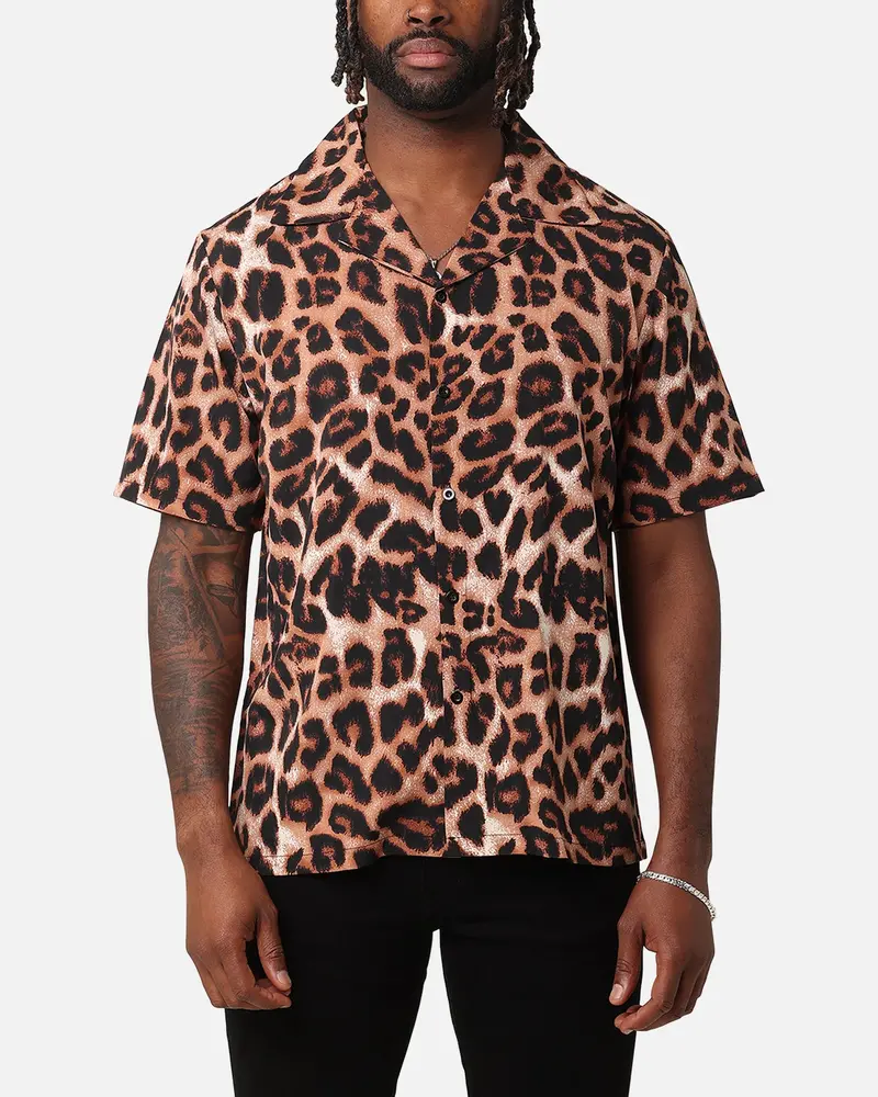 Xxiii Leopard Button Up Shirt Leopard 1