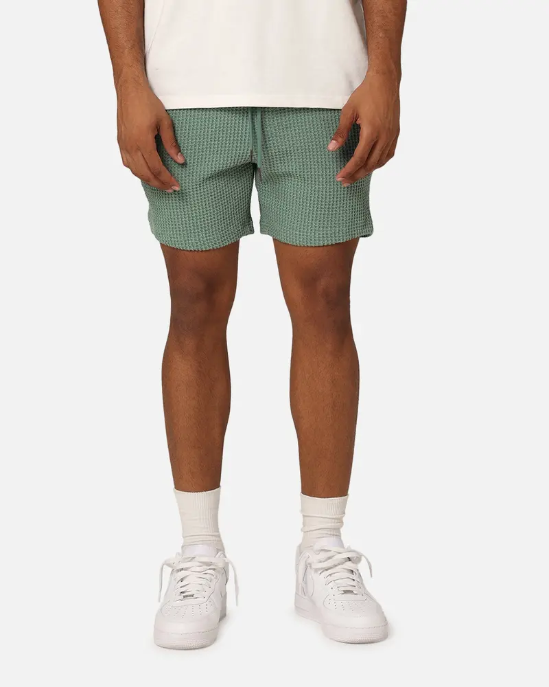 Xxiii Ozzy Waffle Shorts Sage 1
