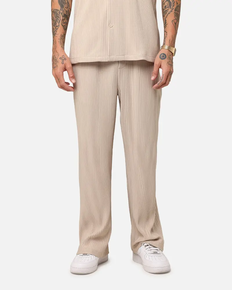 Xxiii Pleated Pants Tan 1