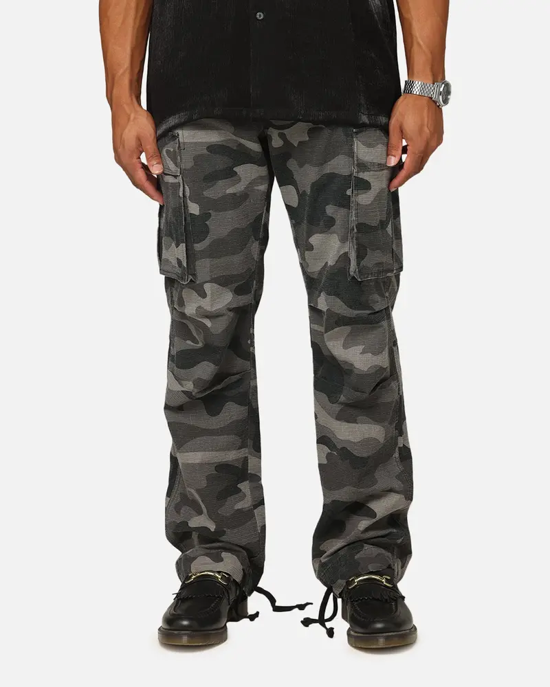 Xxiii Torrent Cargo Pant Washed Black Camo 1