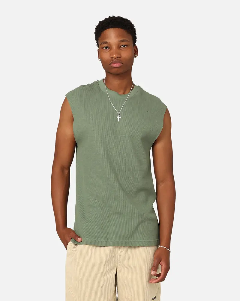 Xxiii Waffle Muscle Singlet Sage 1