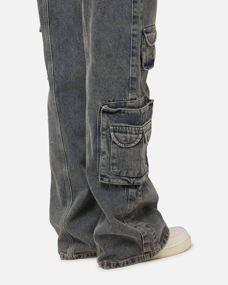 Xxiii Women's Corporal Cargo Jeans Vintage Blue 3