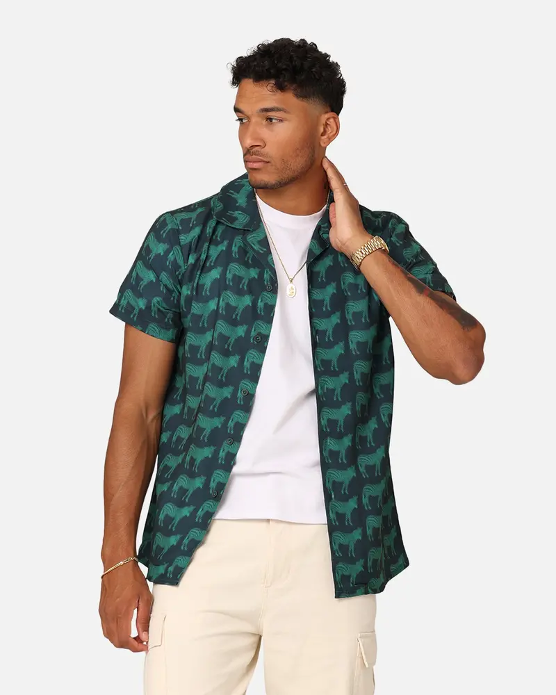 Xxiii Zently Button Up Shirt Green 1