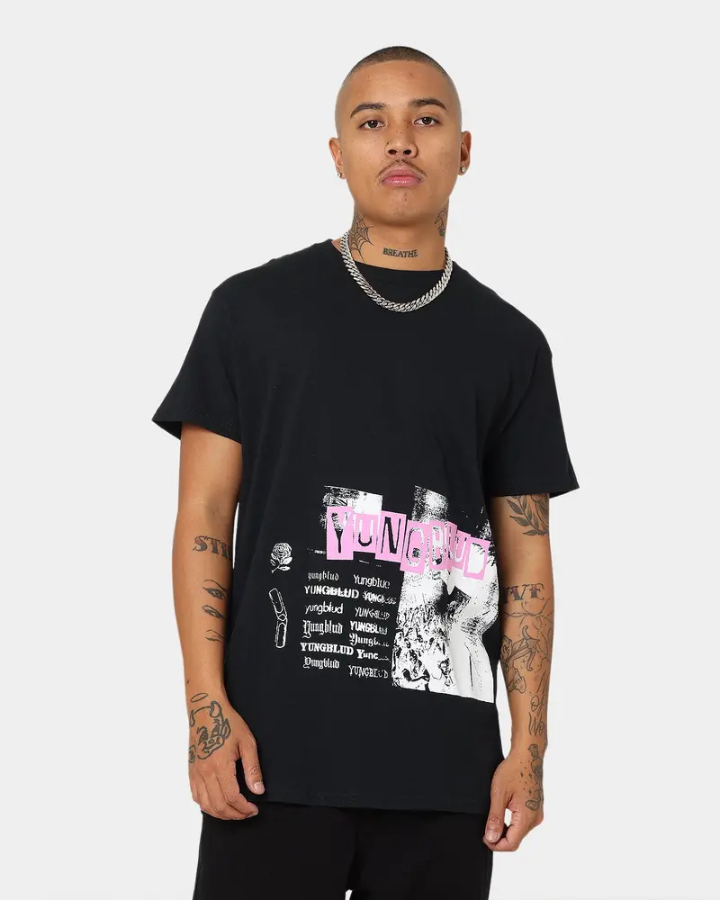 Yungblud Universal Music X Yungblud Photocopy T-Shirt Black 1