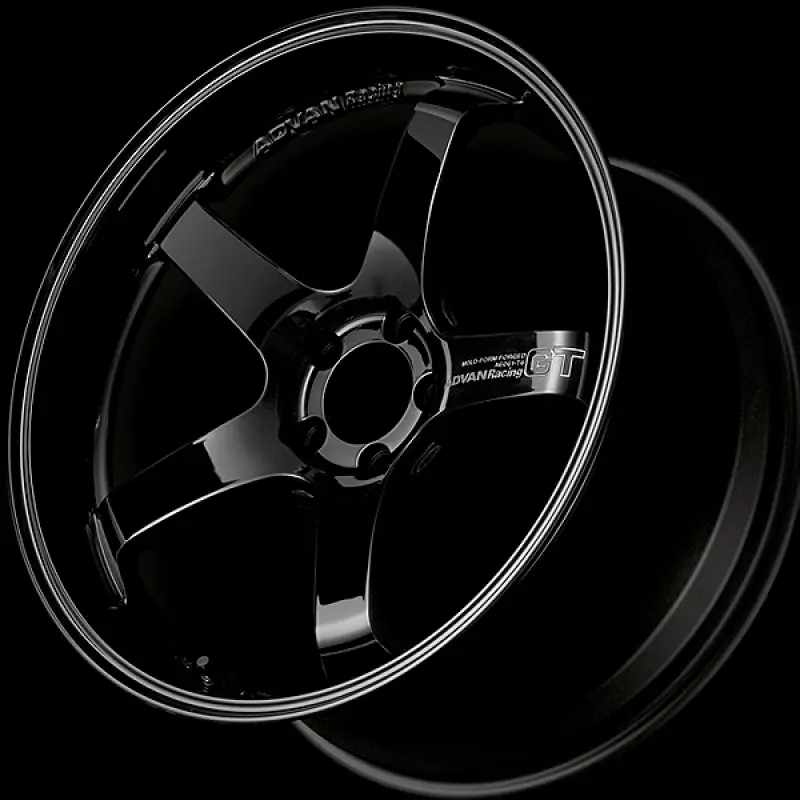 Advan Gt Premium Gloss Black Racing Wheel – 19×9.0″, +25 Offset, 5×112 Pcd 1