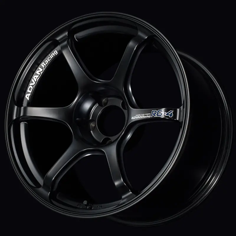 Advan Rg-4 17X7.5 Semi-Gloss Black Wheel – +38Mm Offset, 4X100 Pcd, 63Mm Center Bore 1