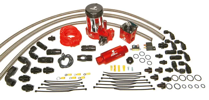 Aeromotive A2000 Dual-Carburetor Drag Racing Fuel System Kit 1