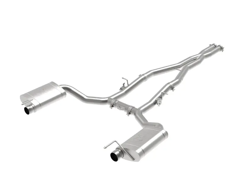 Afe Mach Force Xp Cat-Back Exhaust System – 3" Stainless Steel, For 2015–2020 Dodge Charger Hellcat (6.2L Supercharged) & 392 (6.4L) 1