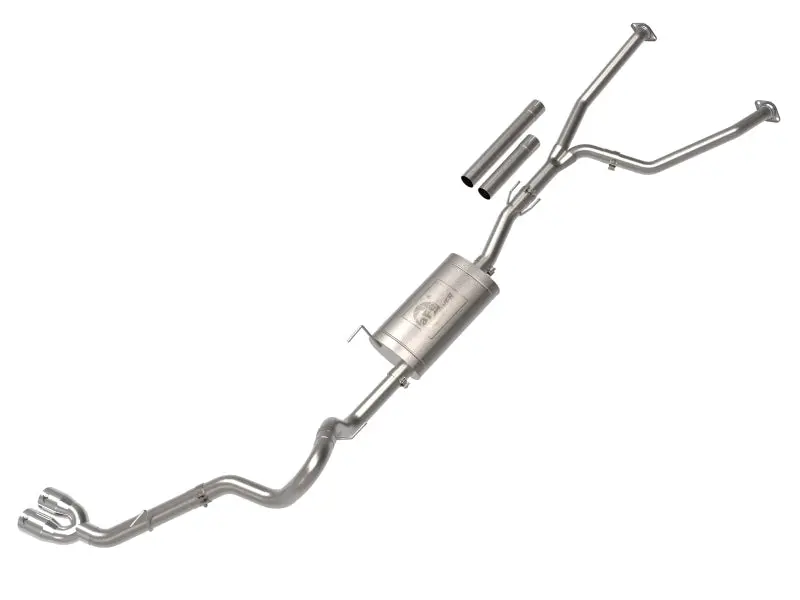 Afe Vulcan Series Cat-Back Exhaust For 2022 Toyota Tundra 3.5L V6 – 304 Stainless Steel, Polished Tip 1