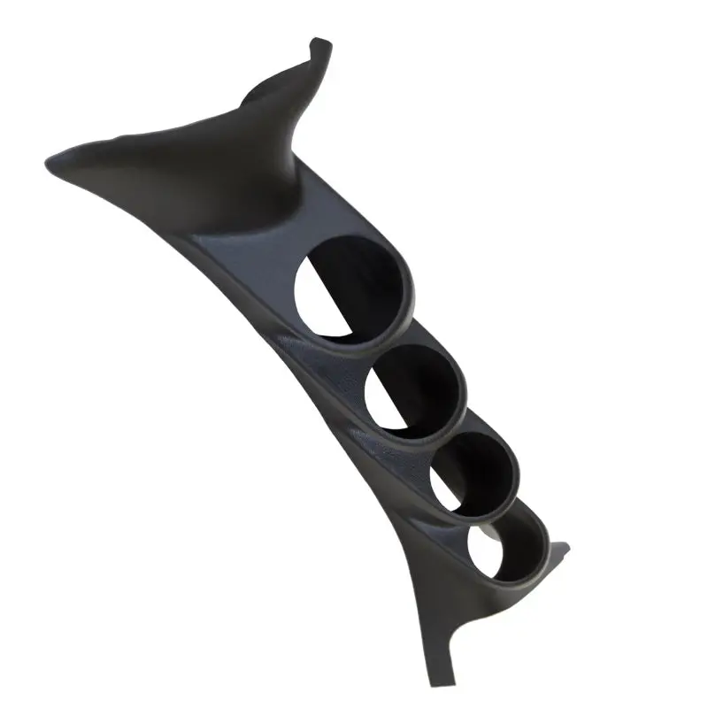 Autometer Quad-Pillar Gauge Pod – Black, Fits 1999–2007 Ford Super Duty 1