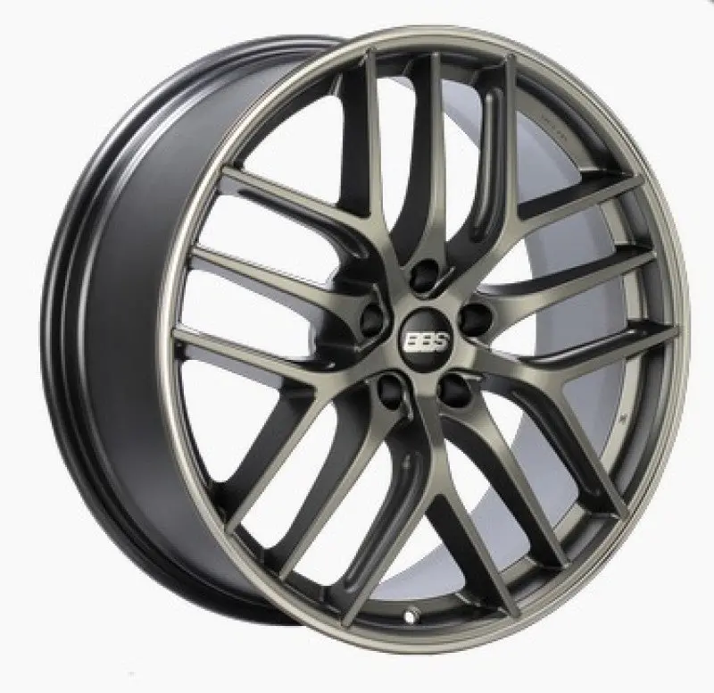 Bbs Cc-R 20X10.5-Inch Satin Platinum & Polished Wheel – 5X120, Et35, Requires Rim Protector Clip (Pfs) 1