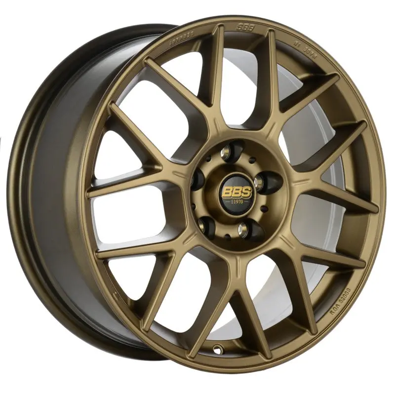 Bbs Xr Forged Aluminum Wheel – 19X8.5", 5X112Mm, +38Mm Offset, Bronze, Requires Pfs/Clip Kit 1
