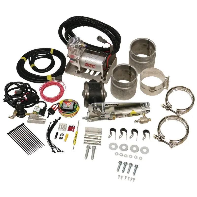 Bd Diesel Exhaust Brake Kit – Universal 5.0-Inch System With Integrated Air Compressor 1