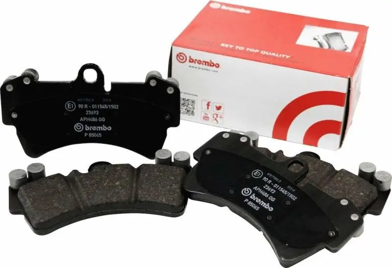 Brembo Front Ceramic Brake Pads For 1999–2004 Chrysler 300M (Nao Premium Oe Equivalent) 1