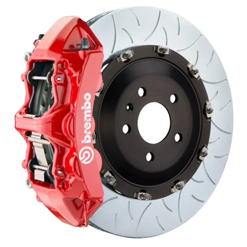 Brembo Gt Big Brake Kit For 2008–2015 Toyota Land Cruiser & Lx570 – Front, 6-Piston Calipers, Slotted 405X34Mm Two-Piece Rotors – Red Finish 1