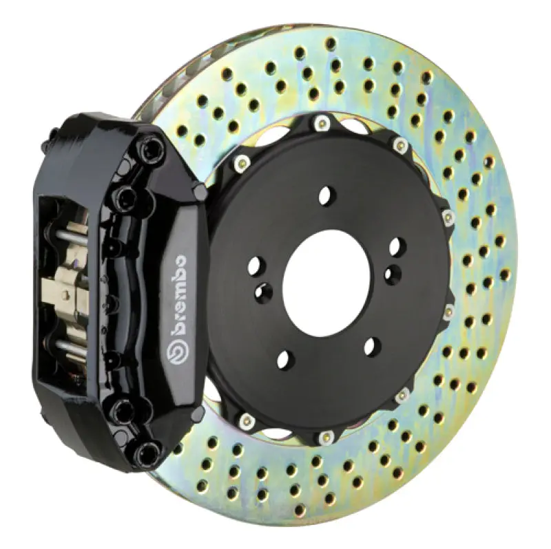 Brembo Gt Big Brake Kit For 2011–2016 Honda Cr-Z – Front 4-Piston Calipers, 328X28Mm Two-Piece Drilled Rotors 1