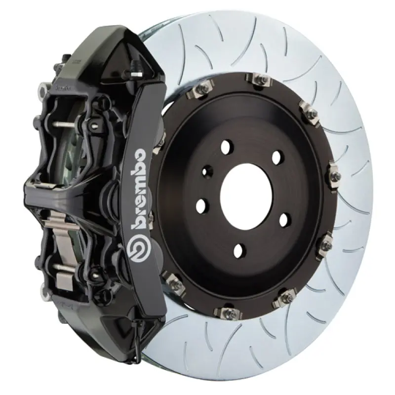 Brembo Gt Front Big Brake Kit For Jaguar F-Type S (2014–2020, Awd Only) – 405X34Mm Slotted Rotors 1