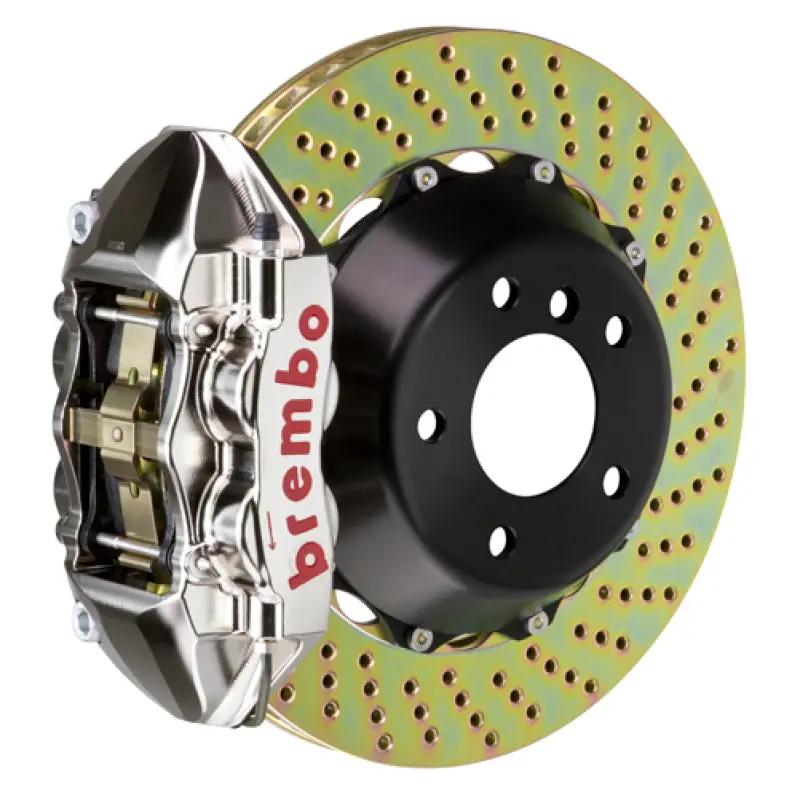 Brembo Gtr Big Brake Kit For 2019+ Bmw 330I – Rear, 4-Piston Calipers, 380X28Mm Drilled Rotors 1