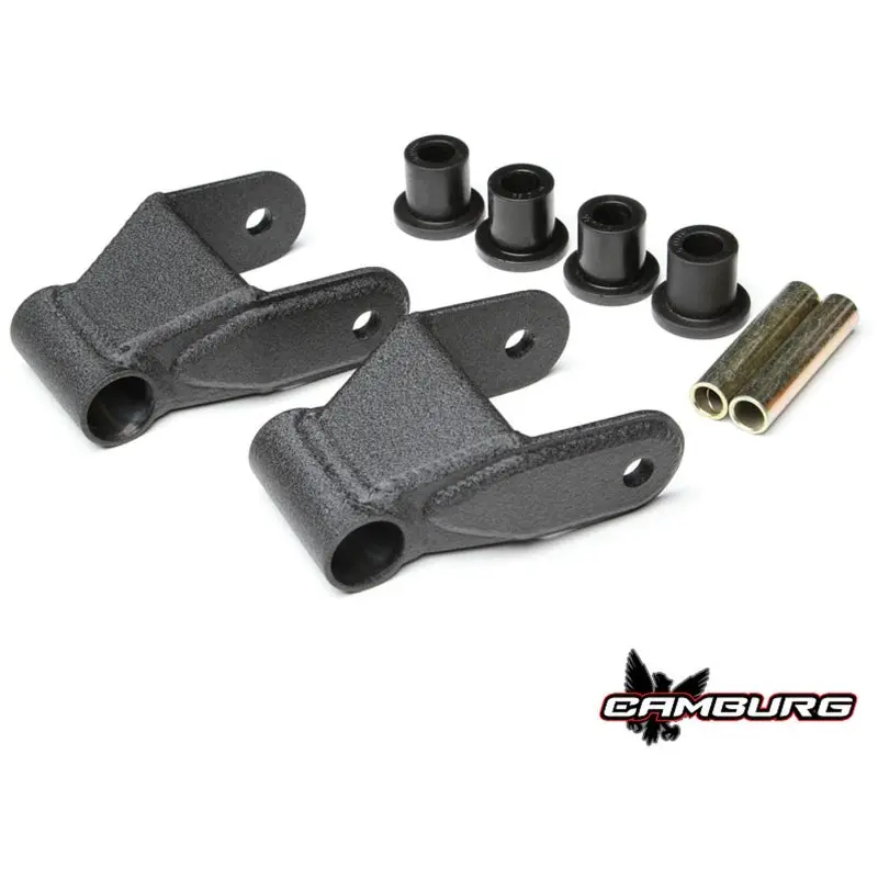 Camburg Mig-Welded Shackles For 2010–2014 Ford Raptor & 2004–2014 F-150 (Stock-Length Design) 1