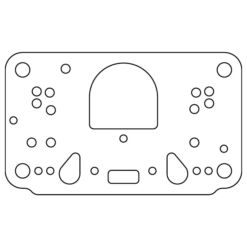 Cometic Mp Metering Block Gasket For Holley Carburetors – 0.062-Inch Thickness, 3-Circuit Design 1