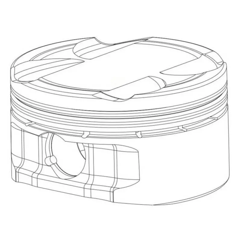 Cp Pistons & Ring Set For Toyota 2Jz-Gte – 86.5Mm Bore, 8.5:1 Compression, Pvd-Coated Rings 1