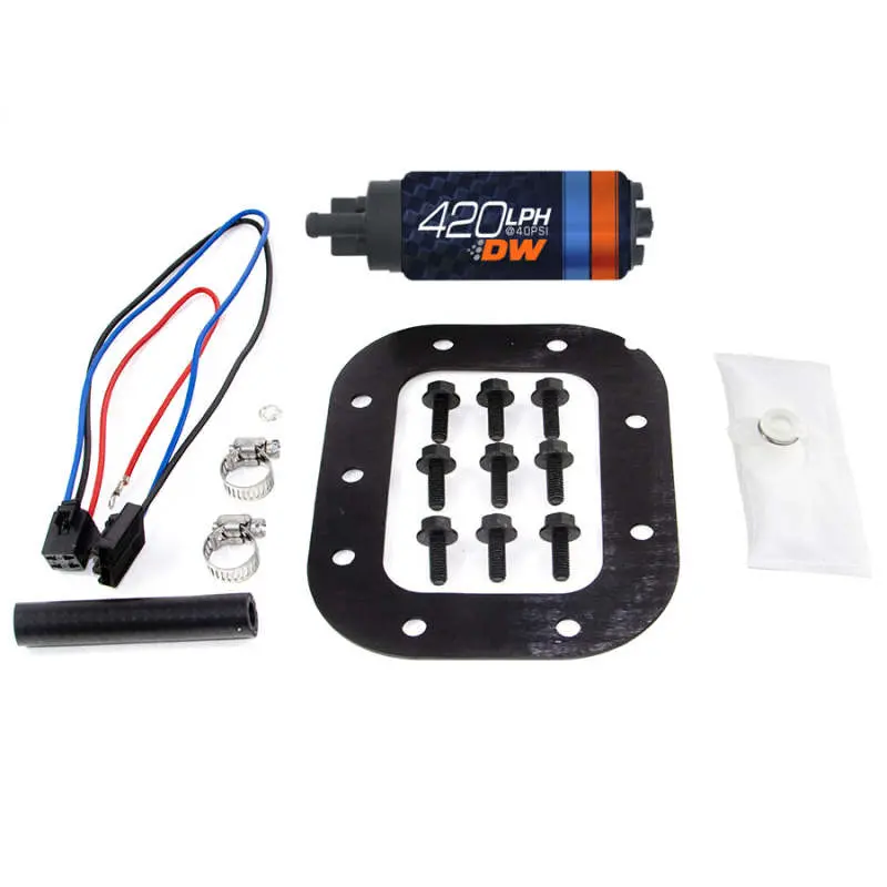 Deatschwerks Dw420 In-Tank Fuel Pump – 420 Lph With Installation Kit For 1986–1989 Corvette 5.7L 1