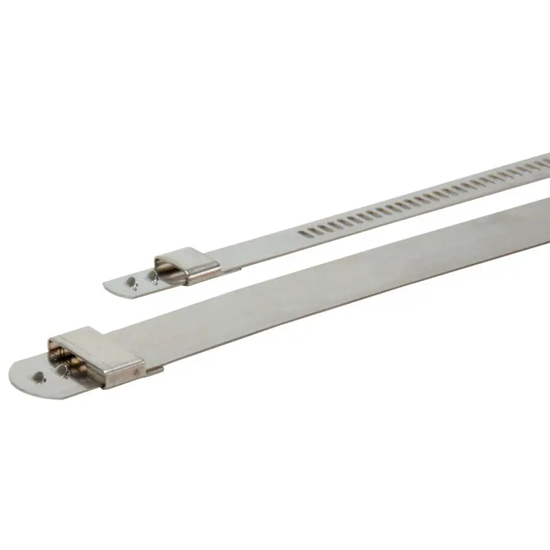 Dei Stainless Steel Positive-Locking Tie – 12Mm × 356Mm (14 In), 4-Pack 1