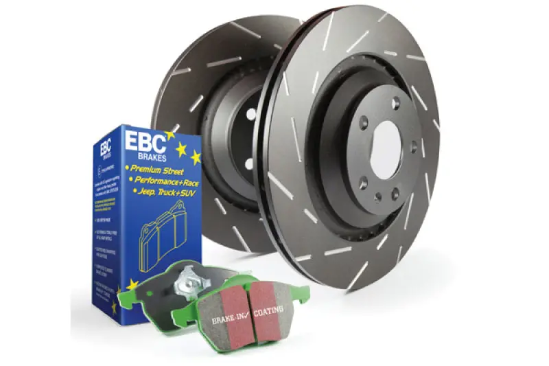 Ebc Greenstuff Street Performance Brake Pad And Usr Rotor Kit 1