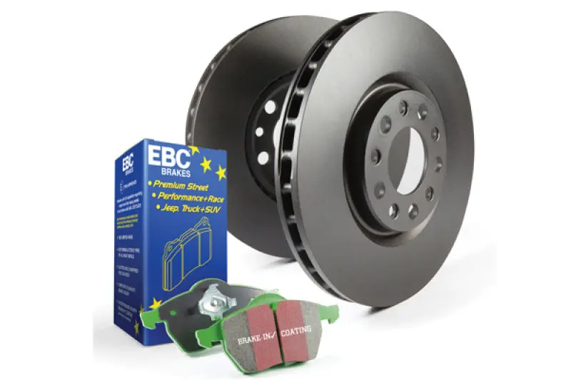 Ebc S11 Brake Kit – Greenstuff Pads Paired With Rk Drilled & Slotted Rotors 1