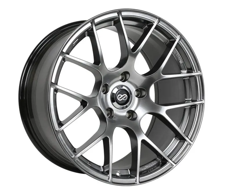 Enkei Raijin Forged Wheel – 18X8", 42Mm Offset, 5X120 Bolt Pattern, 72.6Mm Center Bore, Hyper Silver Finish 1