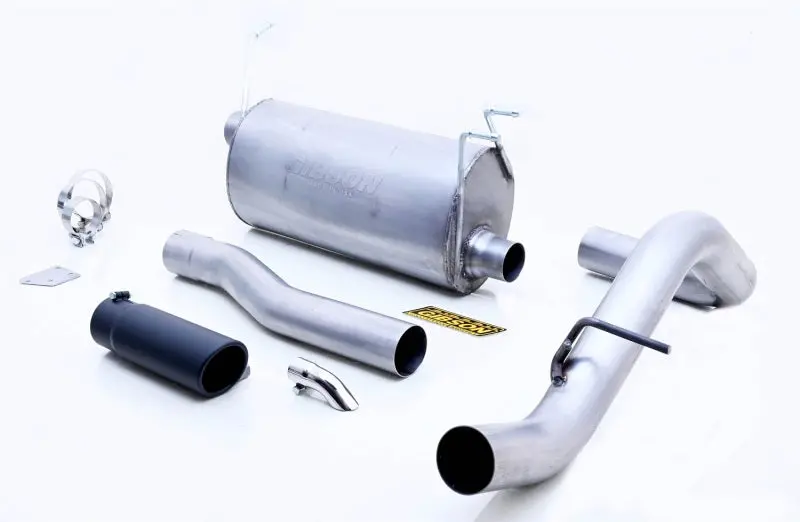 Gibson Power Cat-Back Exhaust System For Ford Class A Motorhome & F53 Chassis (6.8L V10) – Black Tip 1