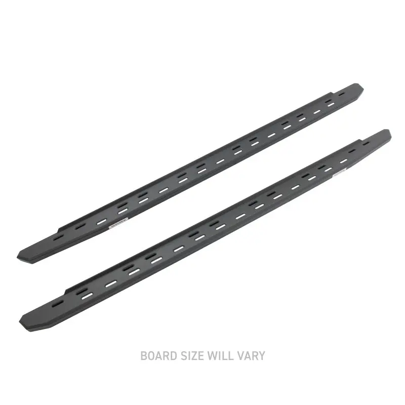 Go Rhino Rb30 Slim-Line Running Boards – 73-Inch, Textured Black (Boards Only; Mounting Brackets Sold Separately) 1