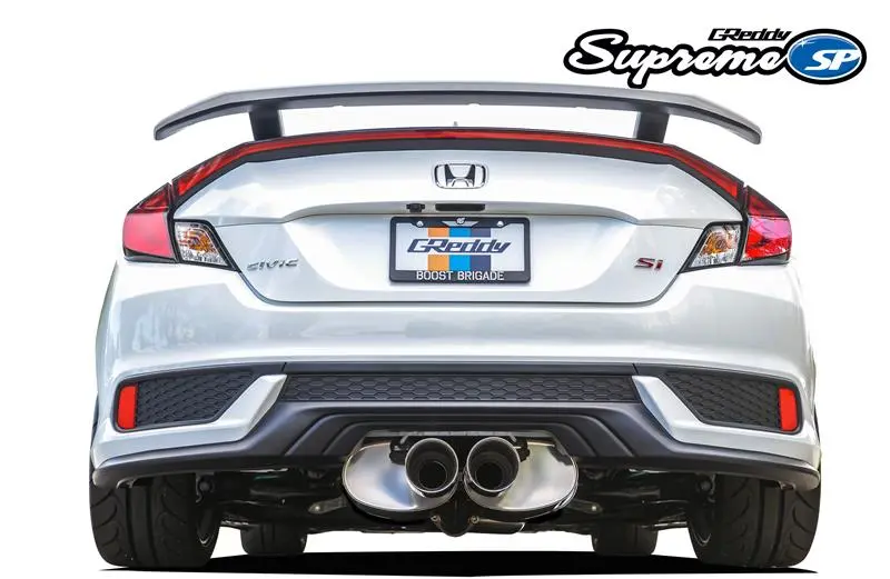 Greddy Supreme Sp Cat-Back Exhaust System For 2017+ Honda Civic Si Coupe 1