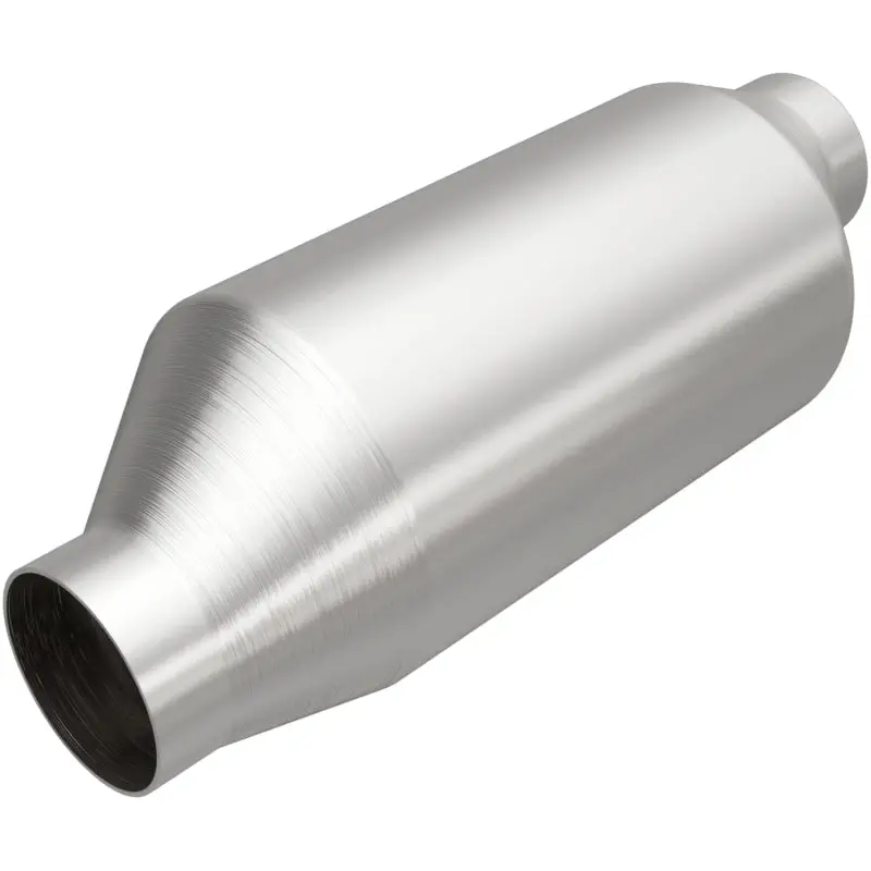 Magnaflow Universal 2-Inch In/Out, 4-Inch Round California-Compliant Catalytic Converter (11.875" L) 1