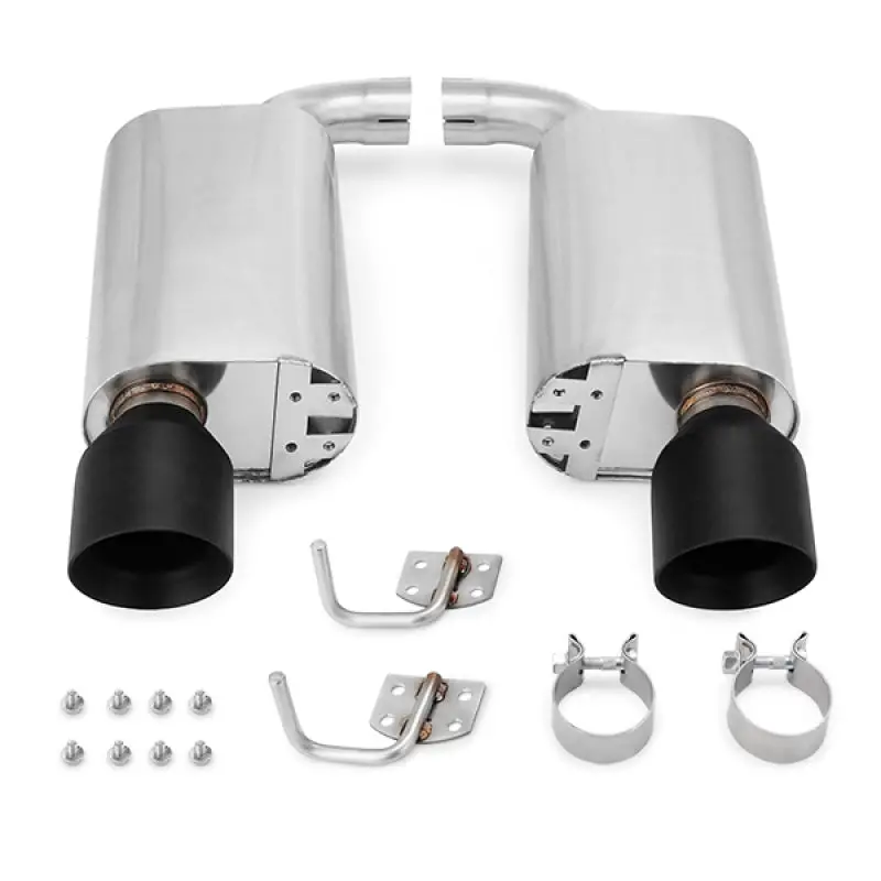 Mishimoto 2015+ Ford Mustang Gt Street Axleback Exhaust W/ Blacktips 1