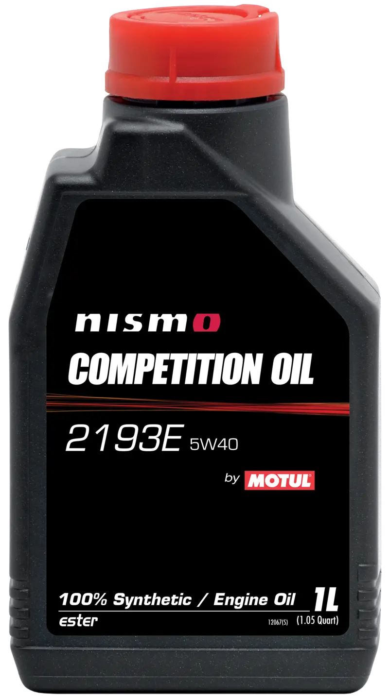Motul Nismo Competition 5W-40 Full-Synthetic Engine Oil – 1-Liter Bottle (Api Sp / Acea C5 Certified) 1