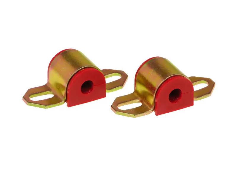 Prothane Universal 1/2" Sway Bar Bushing Kit — A-Bracket Compatible, Black Polyurethane 1