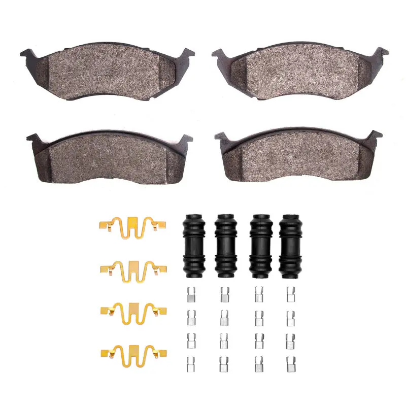 R1 93-02 Chrysler Concorde Front Semi Met Pads & Hardware Kit 1